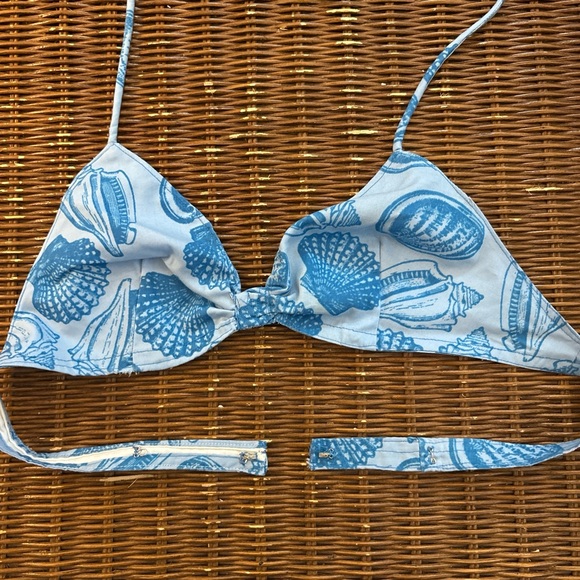 Blue Seashell Print Set - Picture 2 of 4